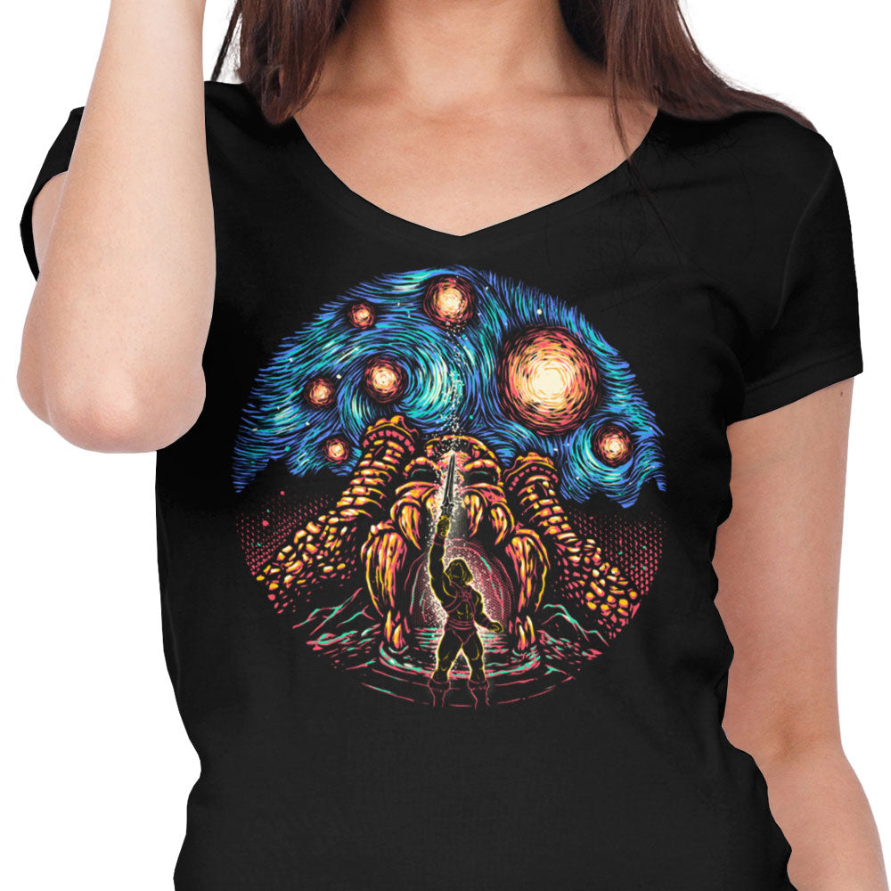 A Starry Universe - Women's V-Neck product image 4