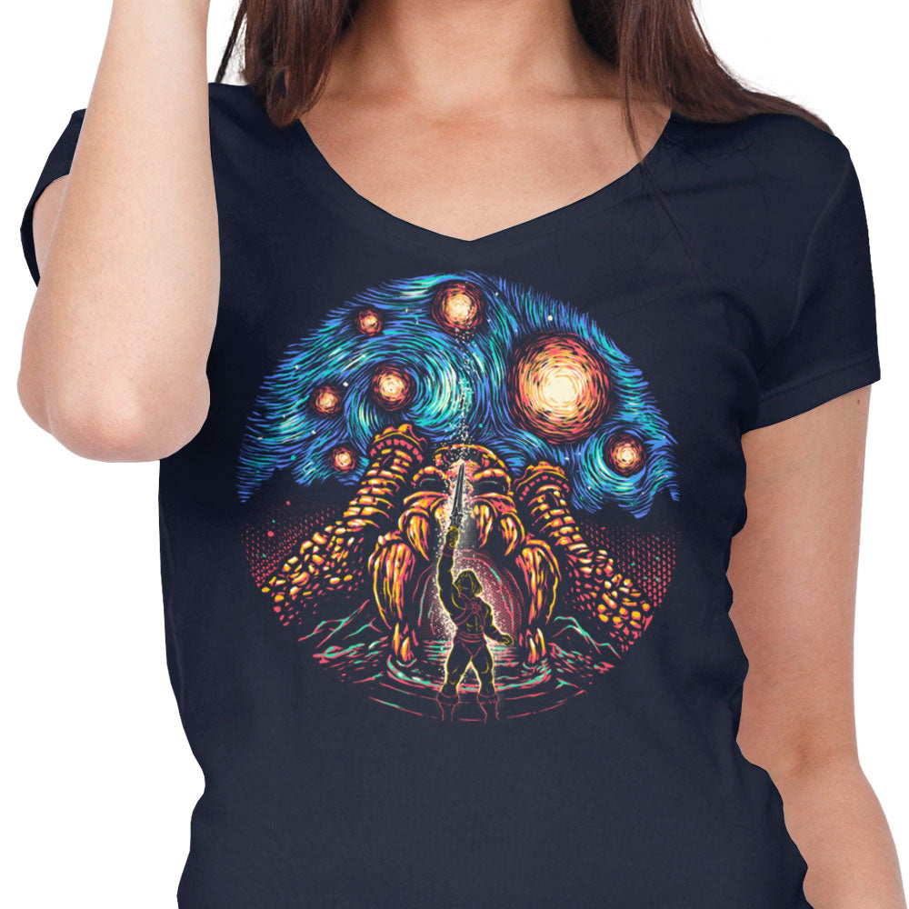 A Starry Universe - Women's V-Neck product image 5