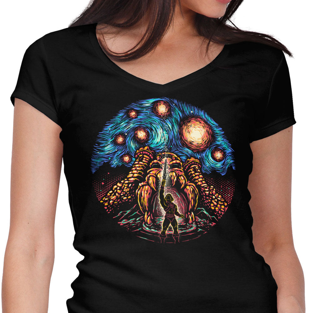 A Starry Universe - Women's V-Neck product image 1