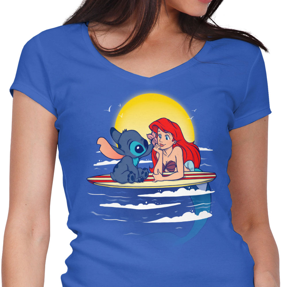 Aloha Mermaid - Women's V-Neck product image 1