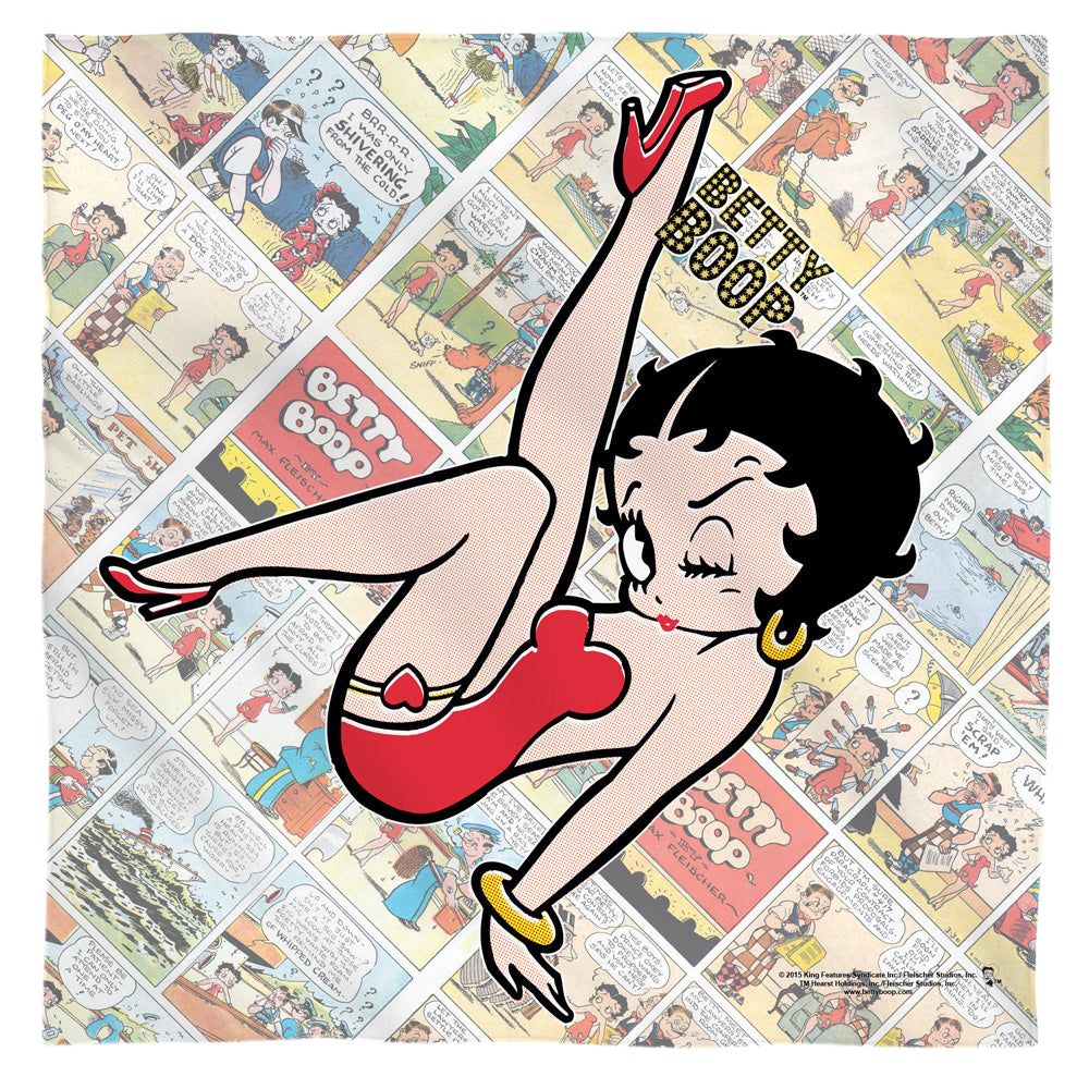 Betty Boop Vintage Strips - Bandana