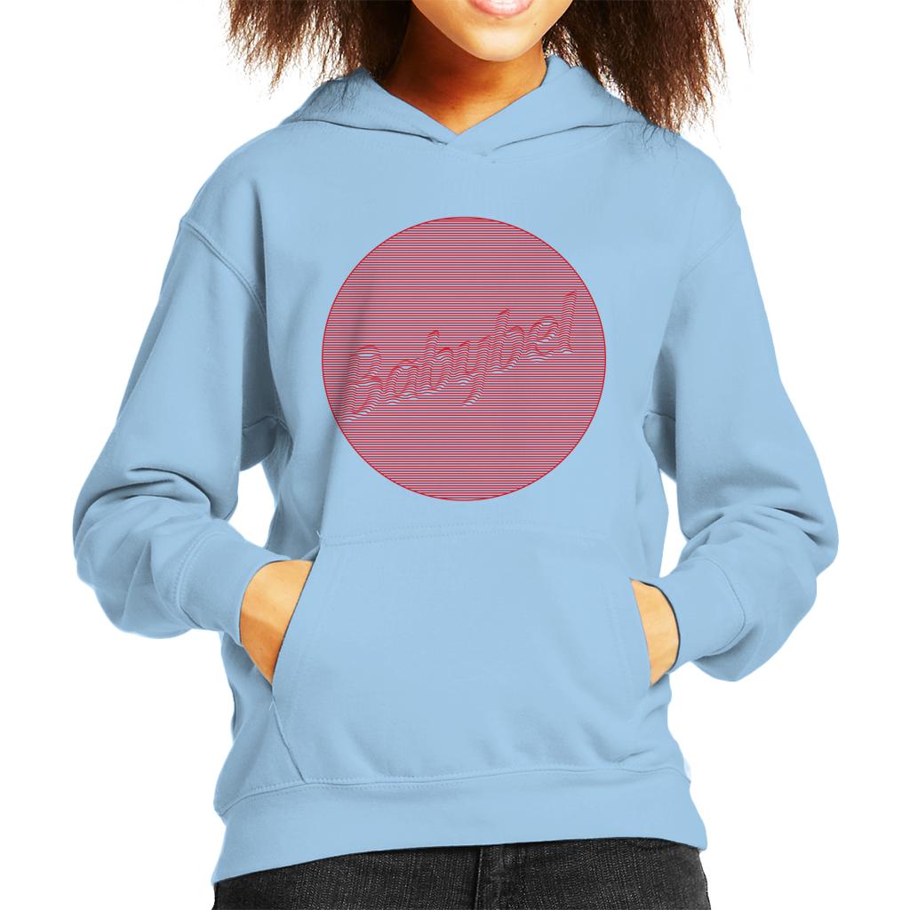 Baby Bel Striped Icon Kid's Hooded Sweatshirt product image 4