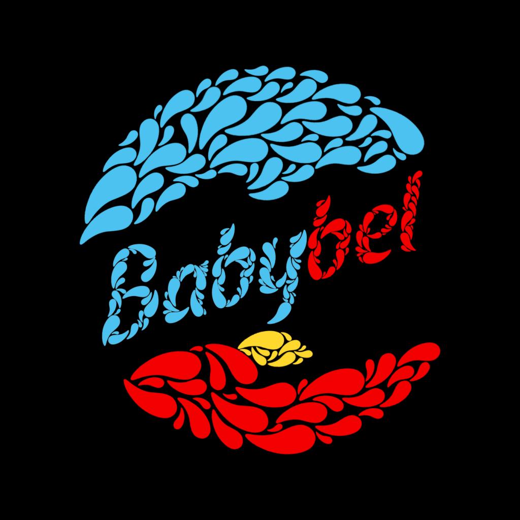 Baby Bel Blue And Red Droplets Men's Sweatshirt product image 2