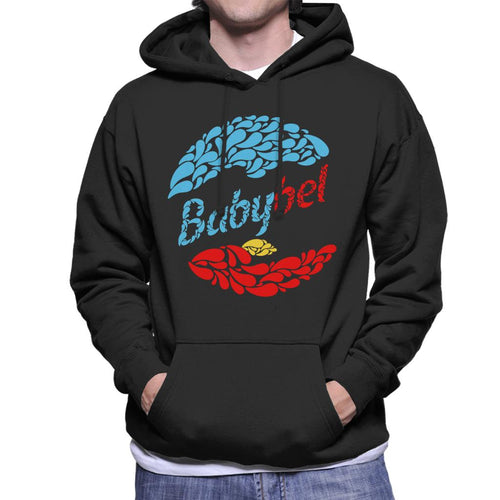 Baby Bel Blue And Red Droplets Men's Hooded Sweatshirt product image 1