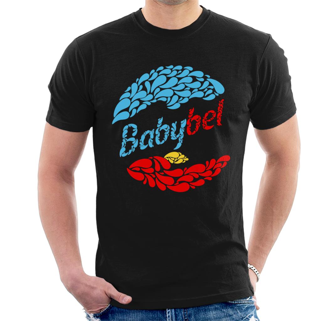 Baby Bel Blue And Red Droplets Men's T-Shirt product image 1