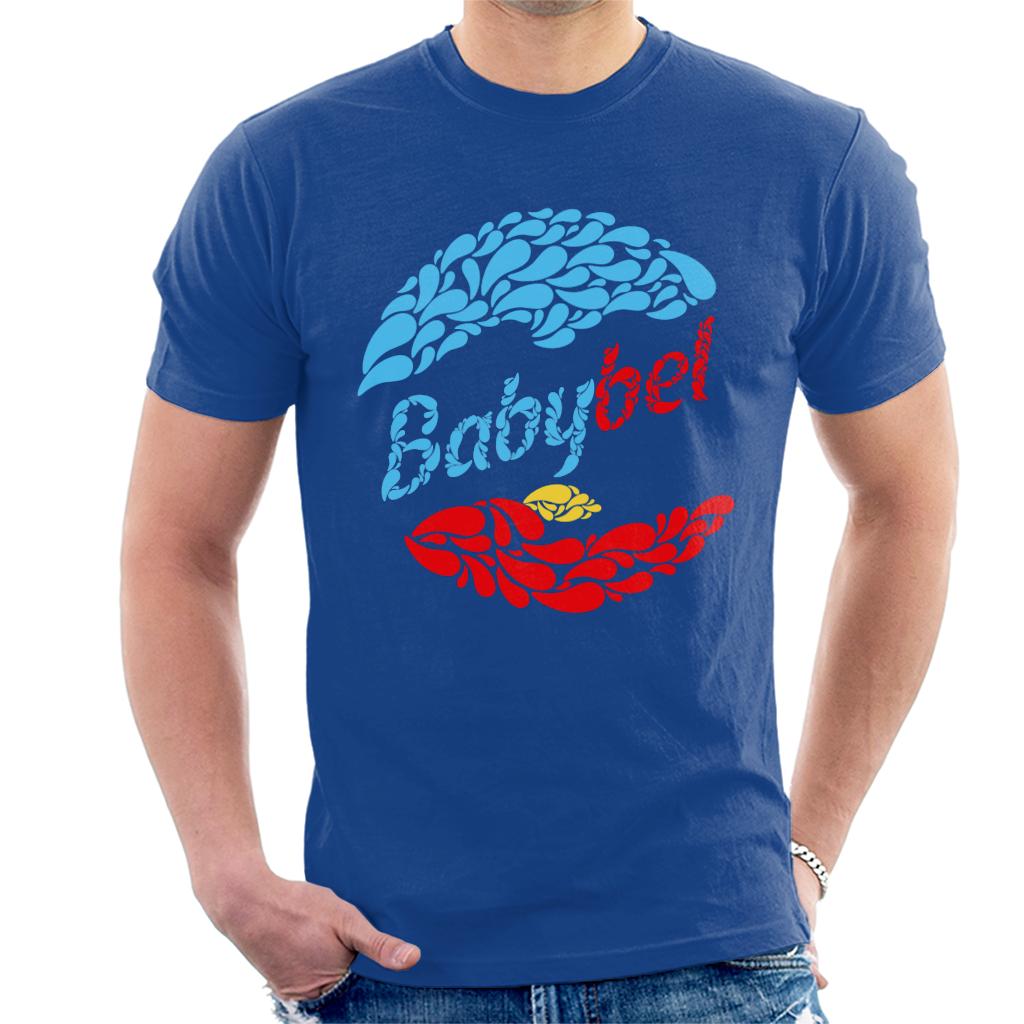 Baby Bel Blue And Red Droplets Men's T-Shirt product image 4