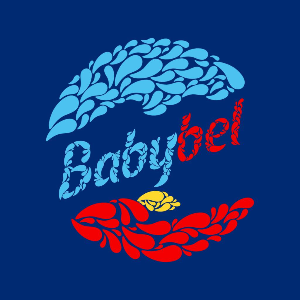 Baby Bel Blue And Red Droplets Women's Sweatshirt product image 5