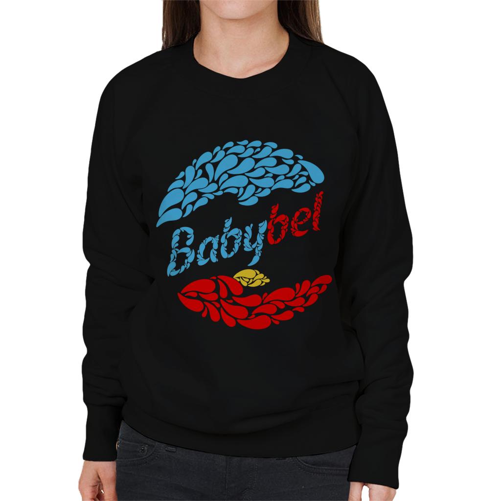 Baby Bel Blue And Red Droplets Women's Sweatshirt product image 1