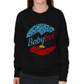 Baby Bel Blue And Red Droplets Women's Sweatshirt product image 1