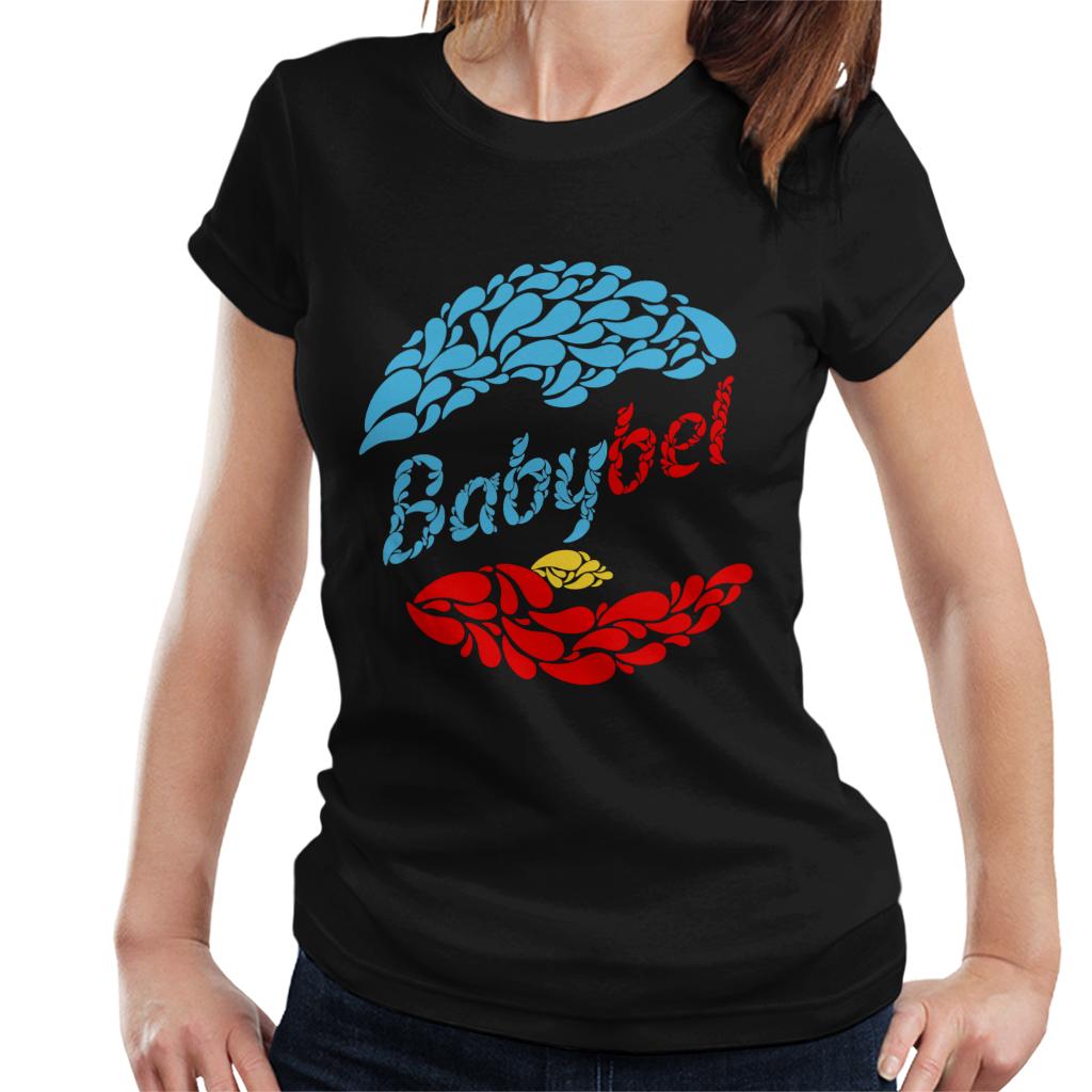 Baby Bel Blue And Red Droplets Women's T-Shirt product image 1