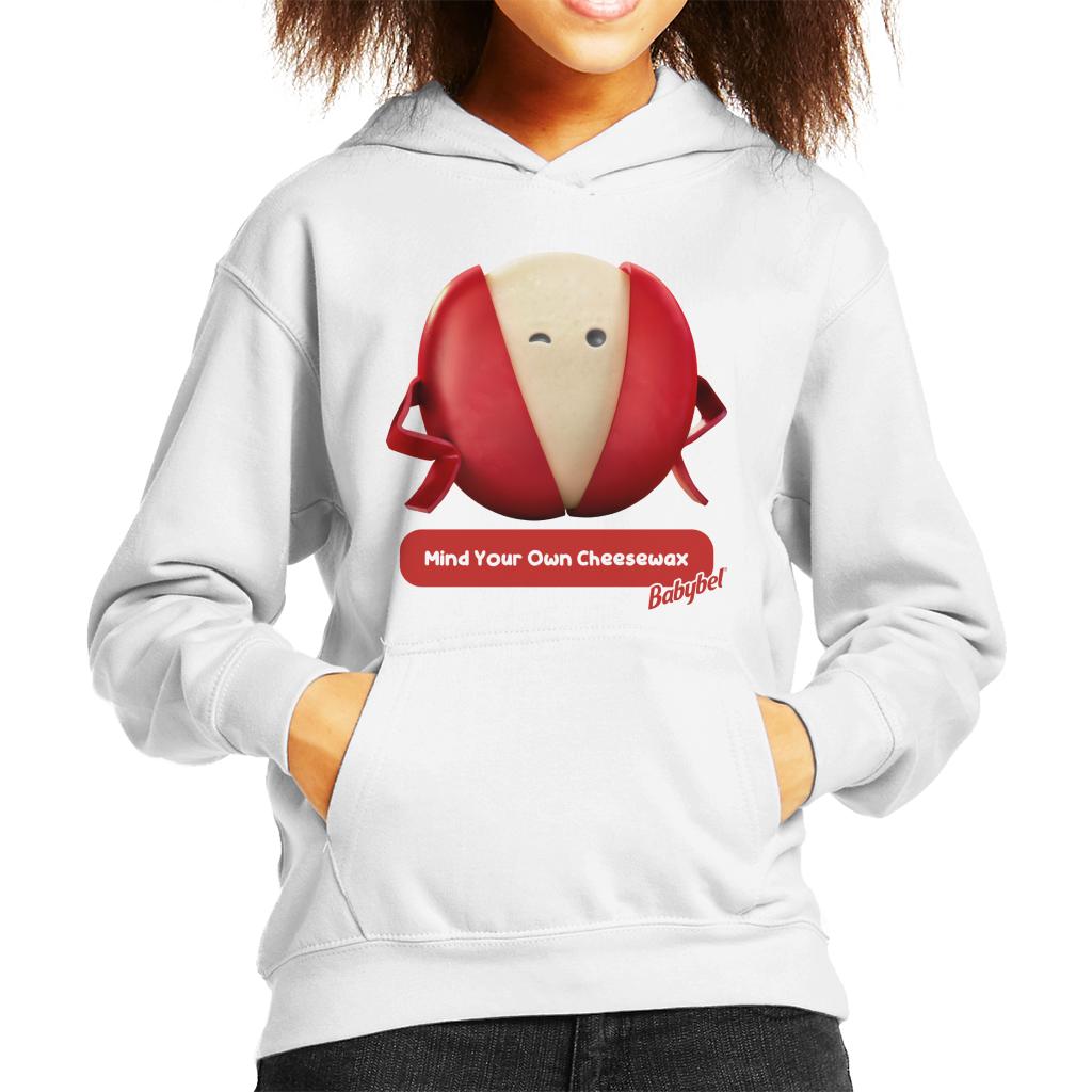 Baby Bel Mind Your Own Cheesewax Kid's Hooded Sweatshirt product image 4