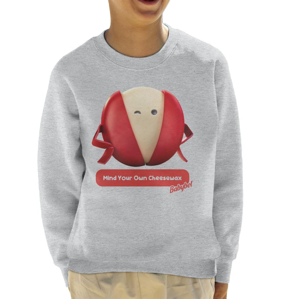 Baby Bel Mind Your Own Cheesewax Kid's Sweatshirt product image 1