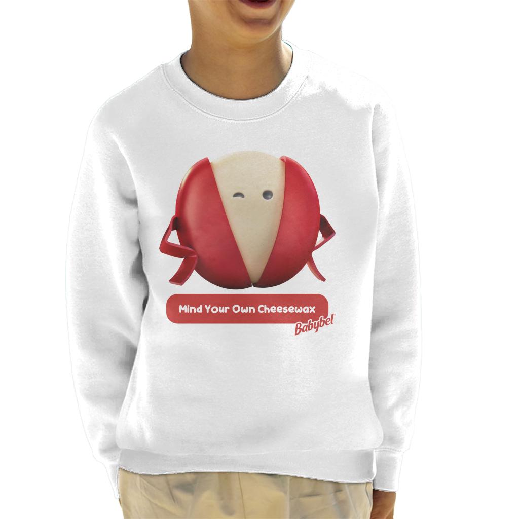 Baby Bel Mind Your Own Cheesewax Kid's Sweatshirt product image 4