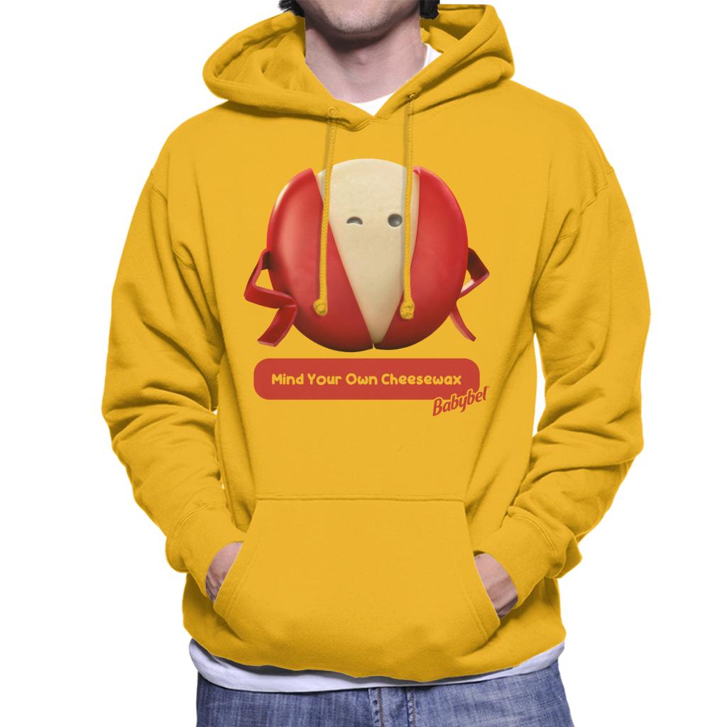 Baby Bel Mind Your Own Cheesewax Men's Hooded Sweatshirt product image 6