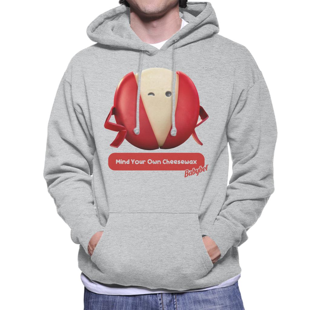 Baby Bel Mind Your Own Cheesewax Men's Hooded Sweatshirt product image 1