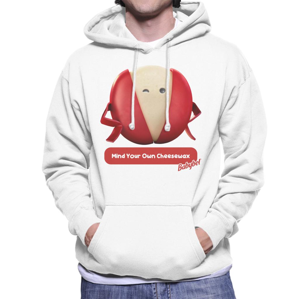Baby Bel Mind Your Own Cheesewax Men's Hooded Sweatshirt product image 4