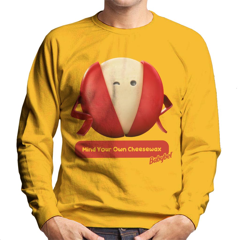 Baby Bel Mind Your Own Cheesewax Men's Sweatshirt product image 6