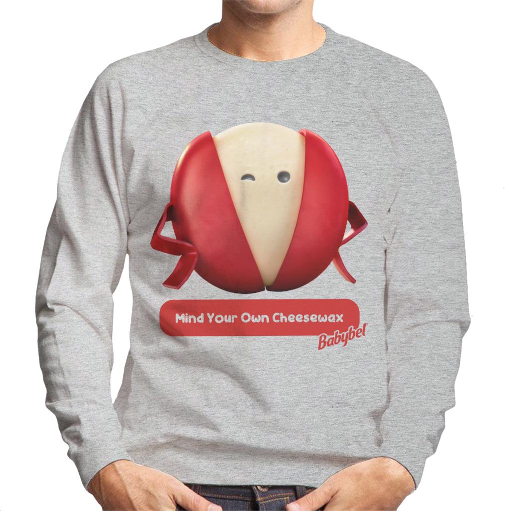Baby Bel Mind Your Own Cheesewax Men's Sweatshirt product image 1