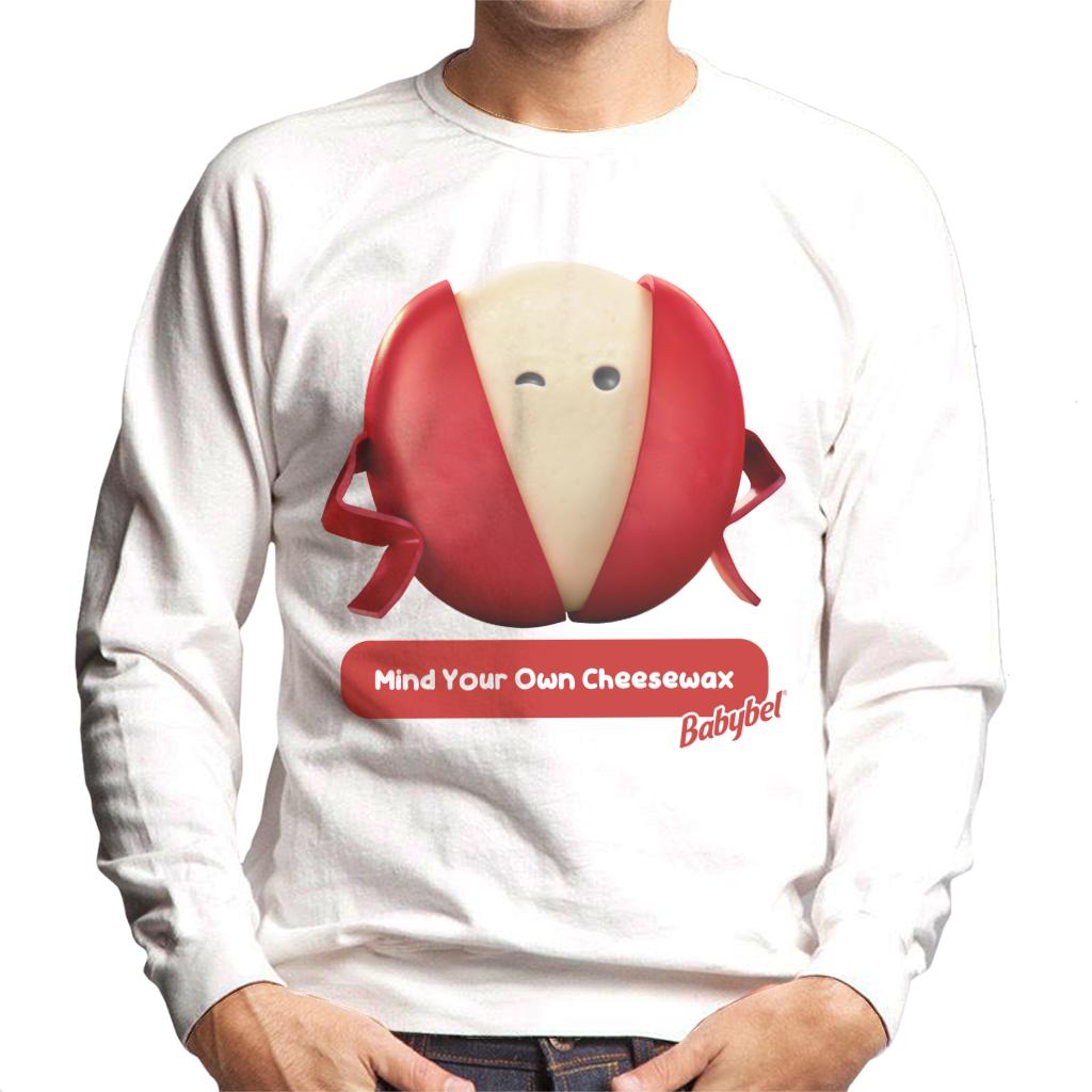 Baby Bel Mind Your Own Cheesewax Men's Sweatshirt product image 4