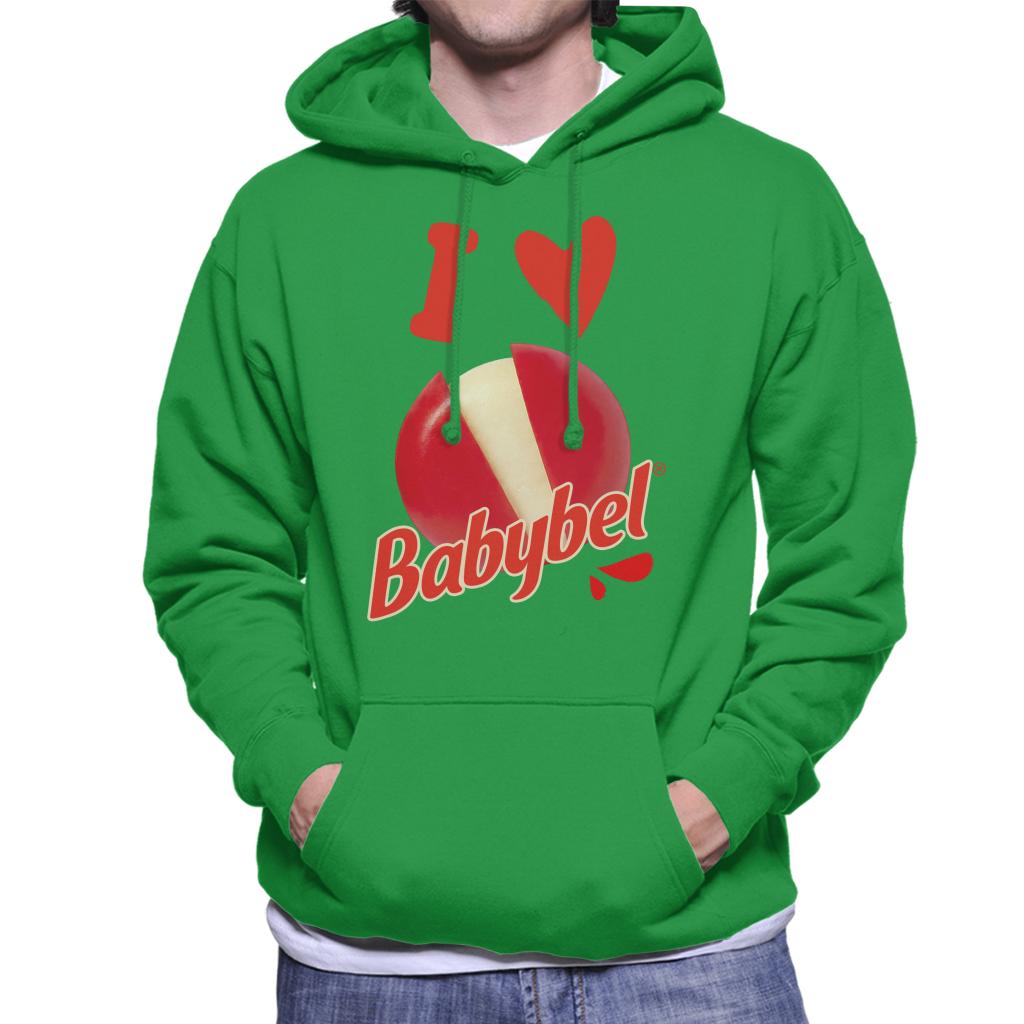 Baby Bel I Love Men's Hooded Sweatshirt product image 4