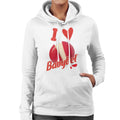 Baby Bel I Love Women's Hooded Sweatshirt product image 1