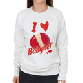 Baby Bel I Love Women's Sweatshirt product image 1
