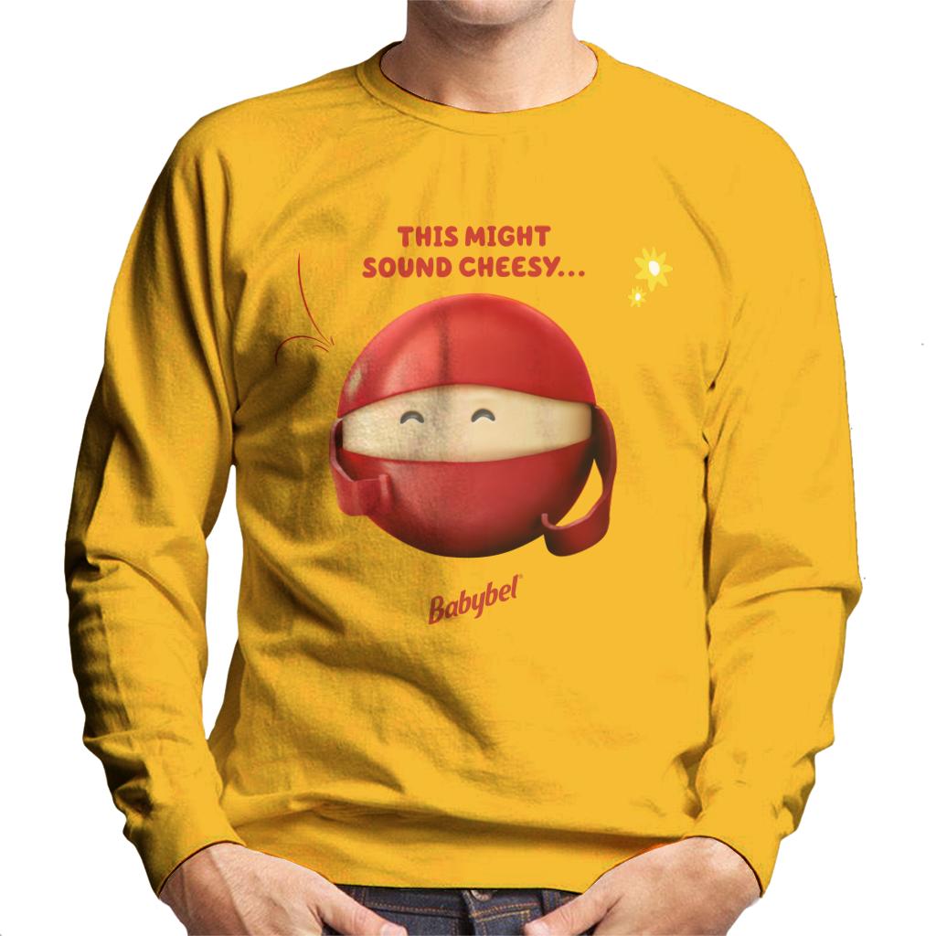 Baby Bel This Might Sound Cheesy Men's Sweatshirt product image 6