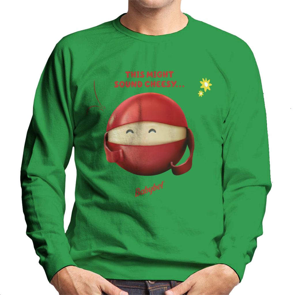 Baby Bel This Might Sound Cheesy Men's Sweatshirt product image 4