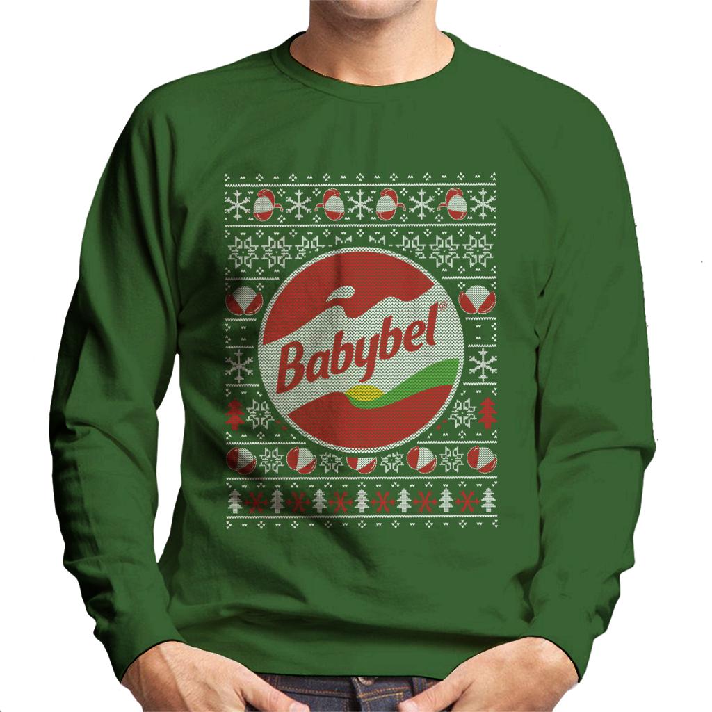 Baby Bel Christmas Knit Pattern Men's Sweatshirt product image 4
