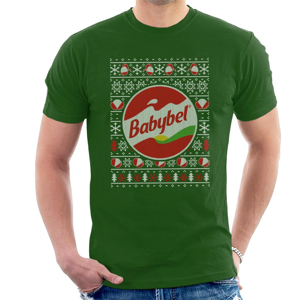 Baby Bel Christmas Knit Pattern Men's T-Shirt product image 4