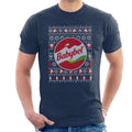Baby Bel Christmas Knit Pattern Men's T-Shirt product image 1