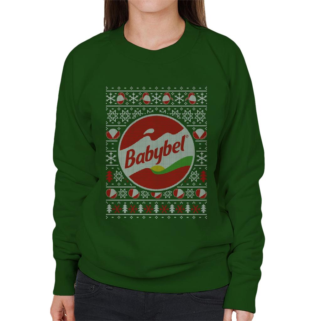 Baby Bel Christmas Knit Pattern Women's Sweatshirt product image 4