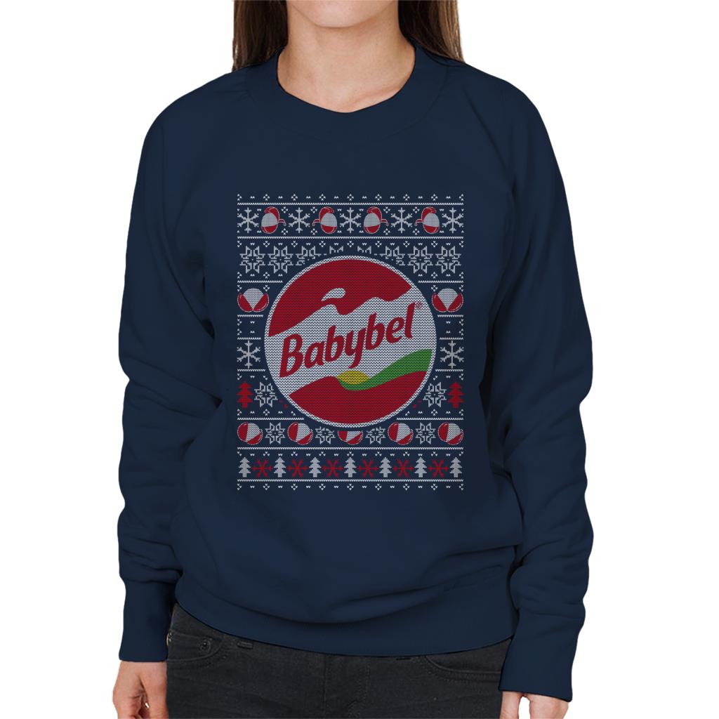Baby Bel Christmas Knit Pattern Women's Sweatshirt product image 1
