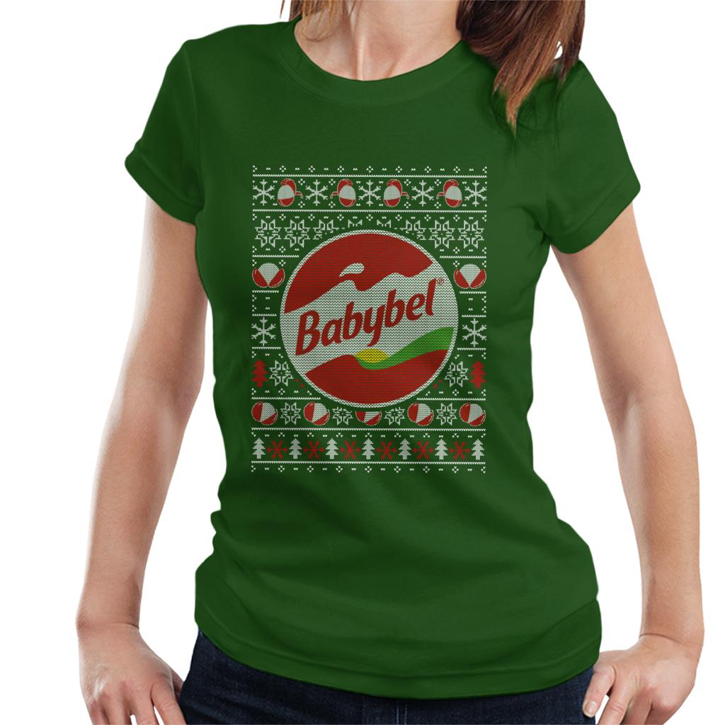 Baby Bel Christmas Knit Pattern Women's T-Shirt product image 4