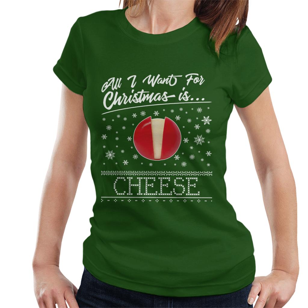 Baby Bel Christmas All I Want For Is Cheese Women's T-Shirt product image 6
