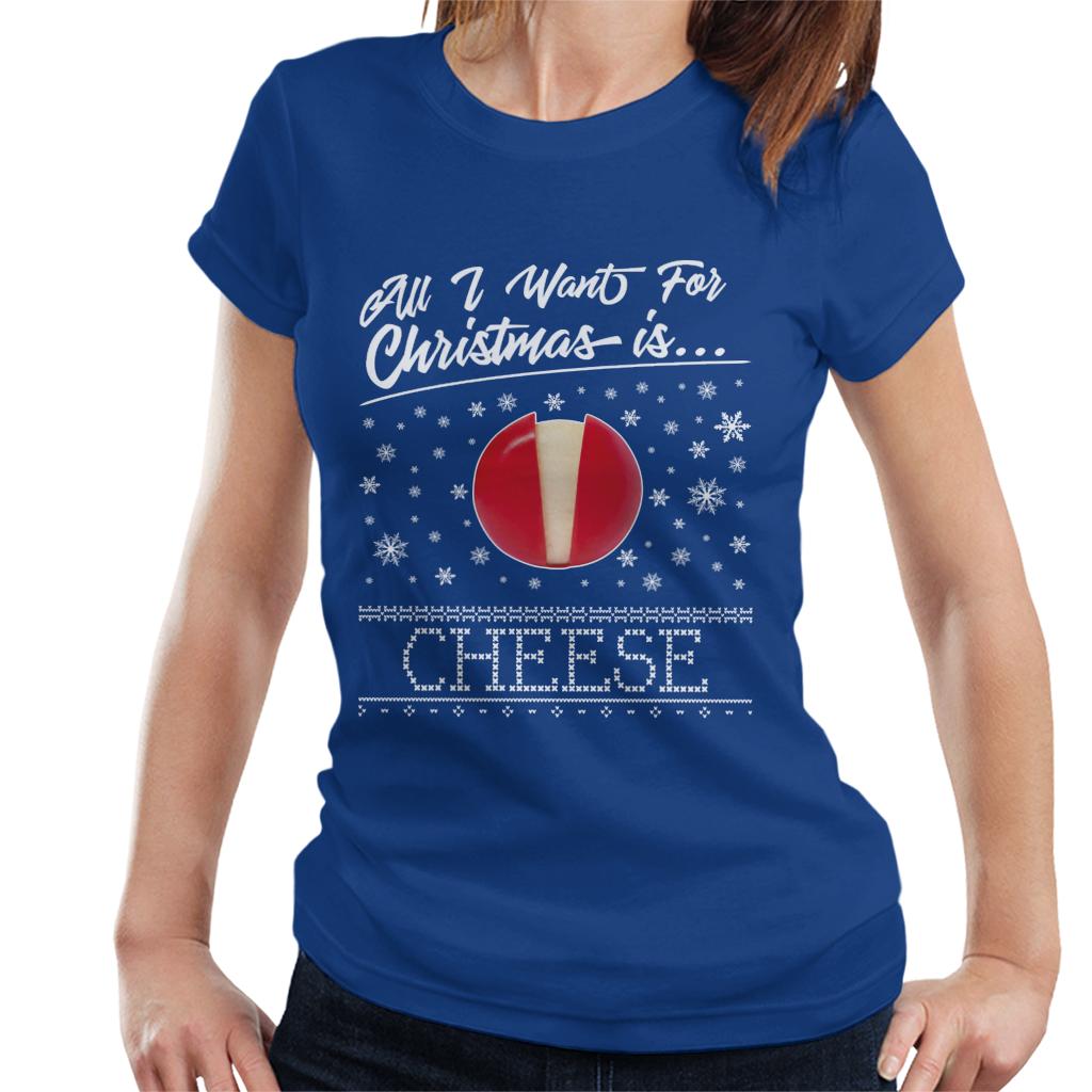 Baby Bel Christmas All I Want For Is Cheese Women's T-Shirt product image 4