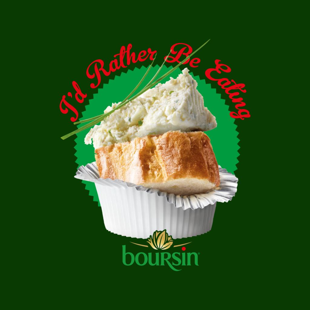 Boursin Id Rather Be Eating Men's Sweatshirt product image 5