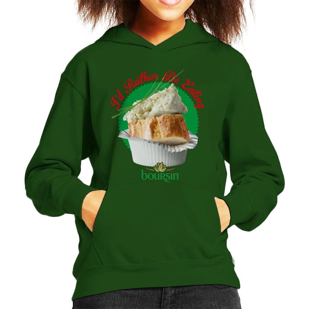 Boursin Id Rather Be Eating Kid's Hooded Sweatshirt product image 4