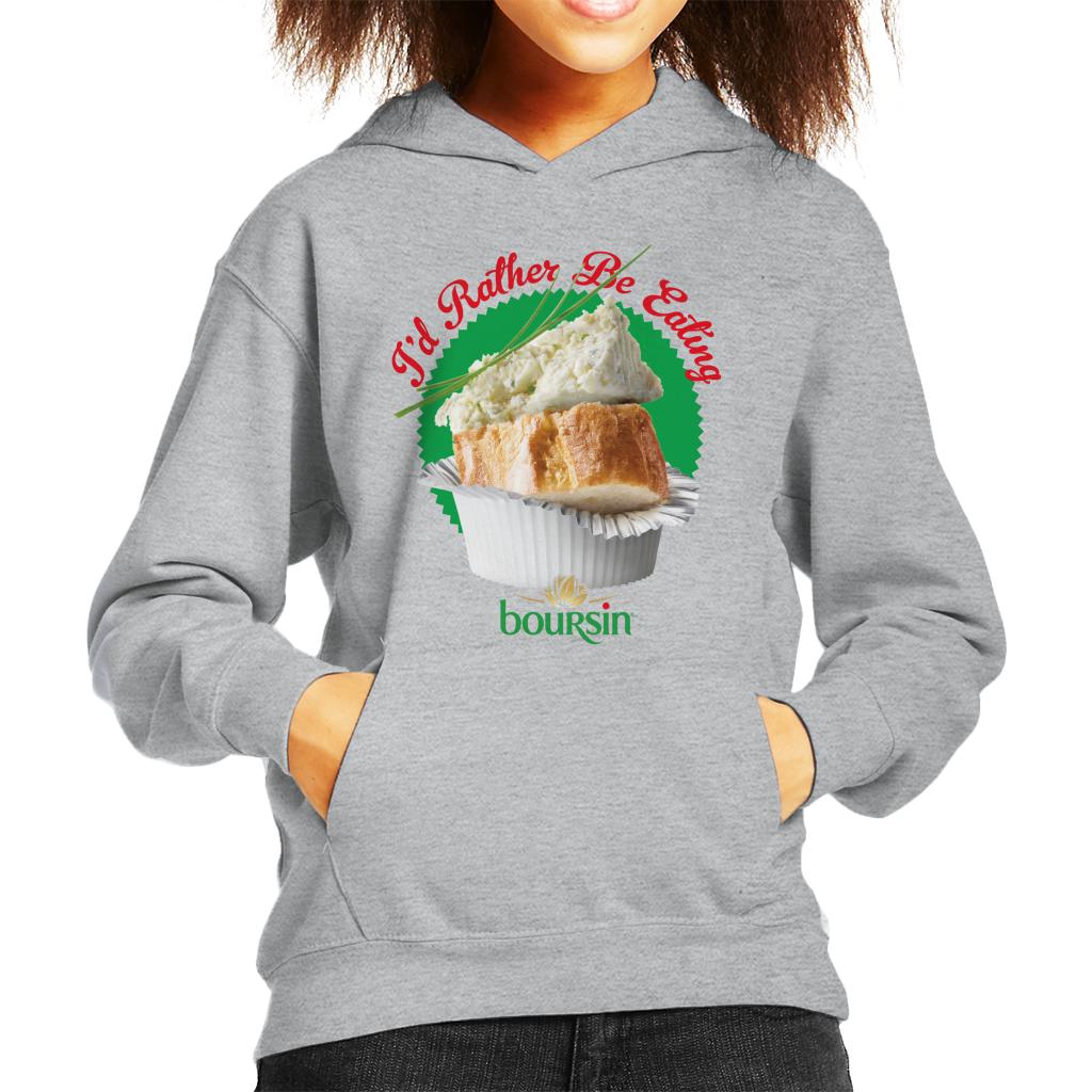 Boursin Id Rather Be Eating Kid's Hooded Sweatshirt product image 1