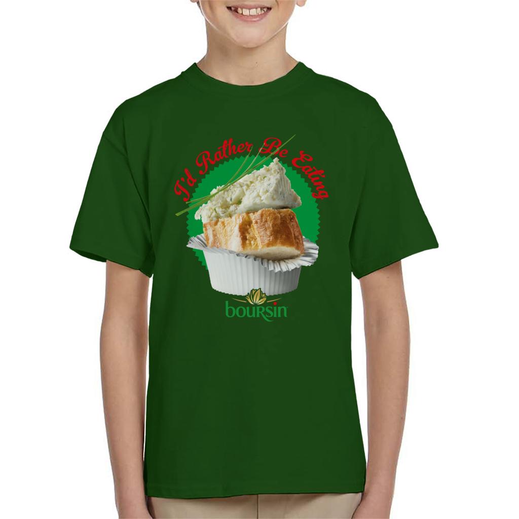 Boursin Id Rather Be Eating Kid's T-Shirt product image 4