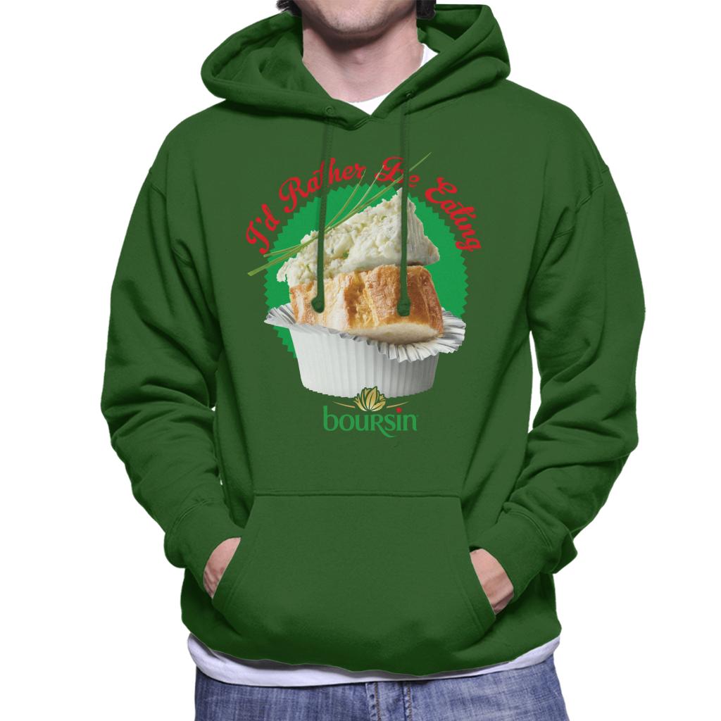 Boursin Id Rather Be Eating Men's Hooded Sweatshirt product image 4