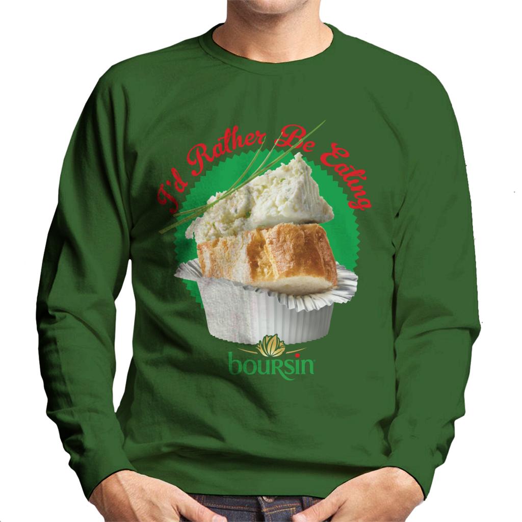 Boursin Id Rather Be Eating Men's Sweatshirt product image 4