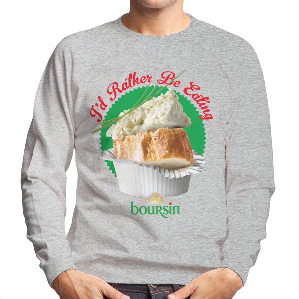 Boursin Id Rather Be Eating Men's Sweatshirt product image 1