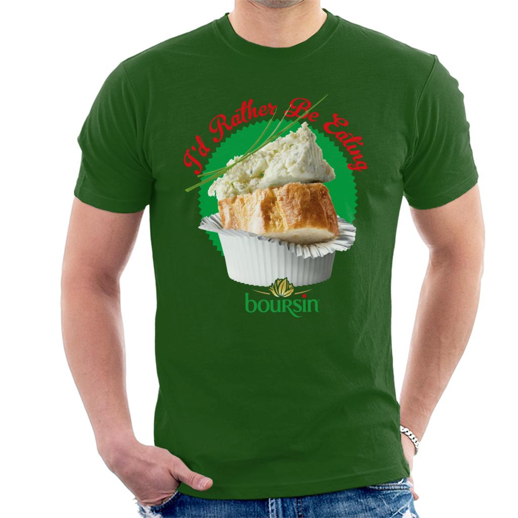 Boursin Id Rather Be Eating Men's T-Shirt product image 4