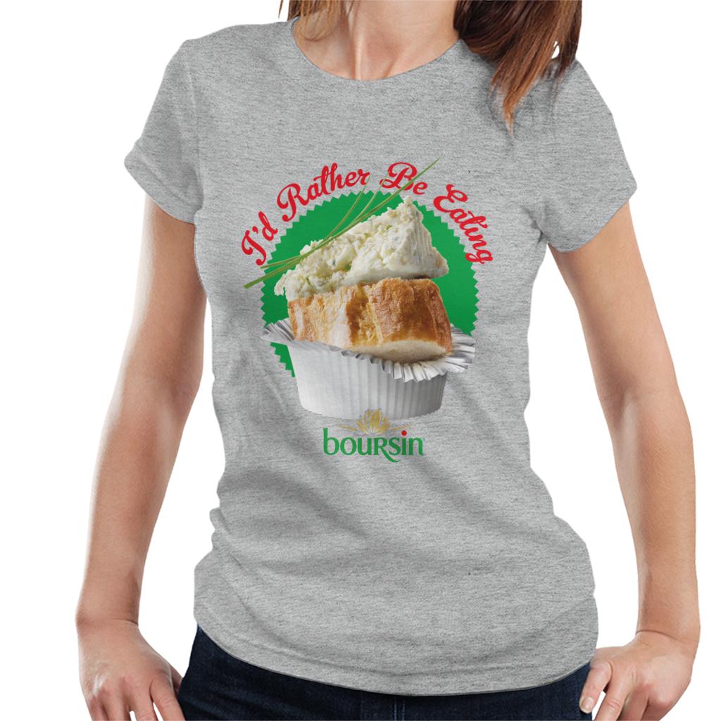 Boursin Id Rather Be Eating Women's T-Shirt product image 1