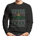 Boursin Christmas Knit Pattern Men's Sweatshirt product image 1