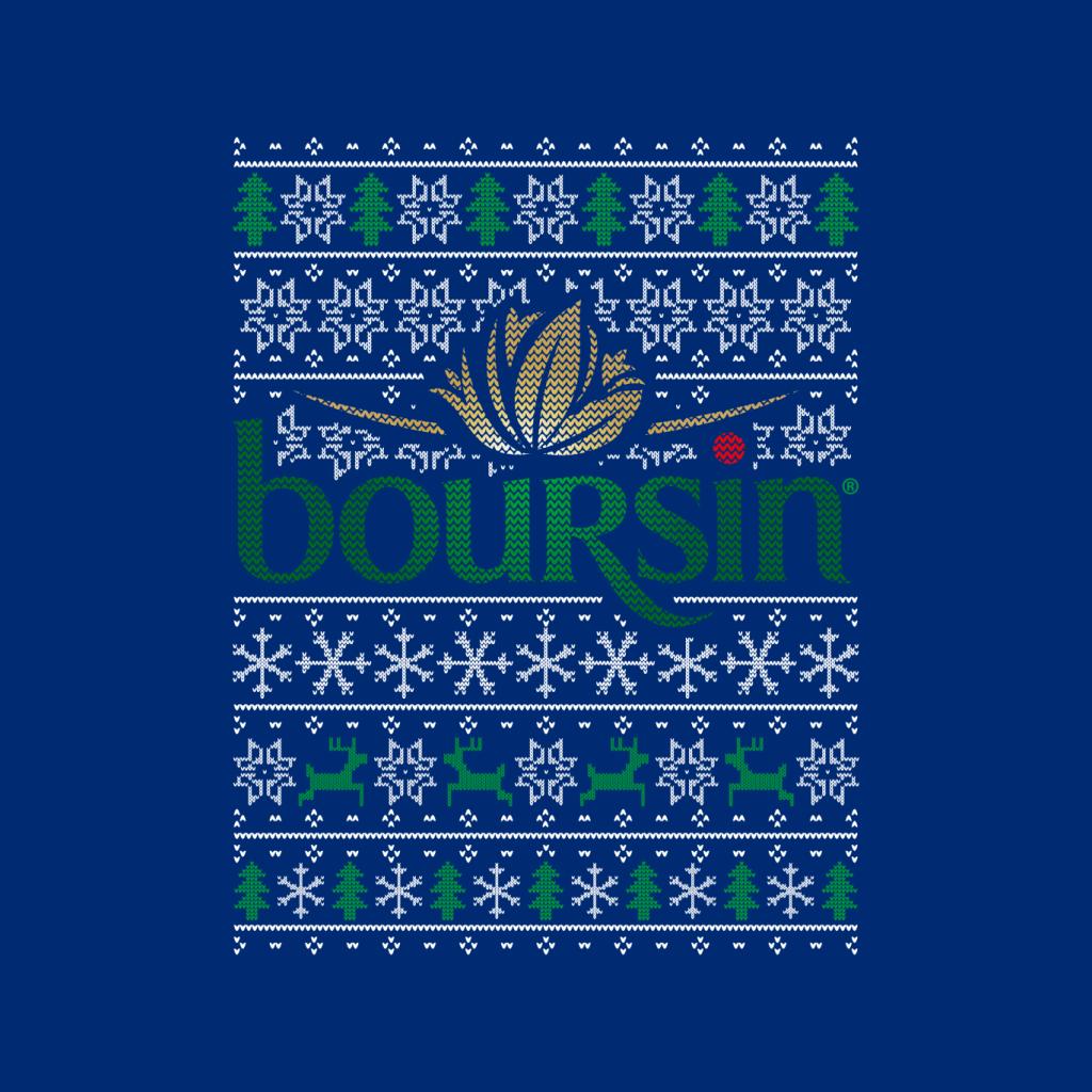 Boursin Christmas Knit Pattern Women's Sweatshirt product image 5