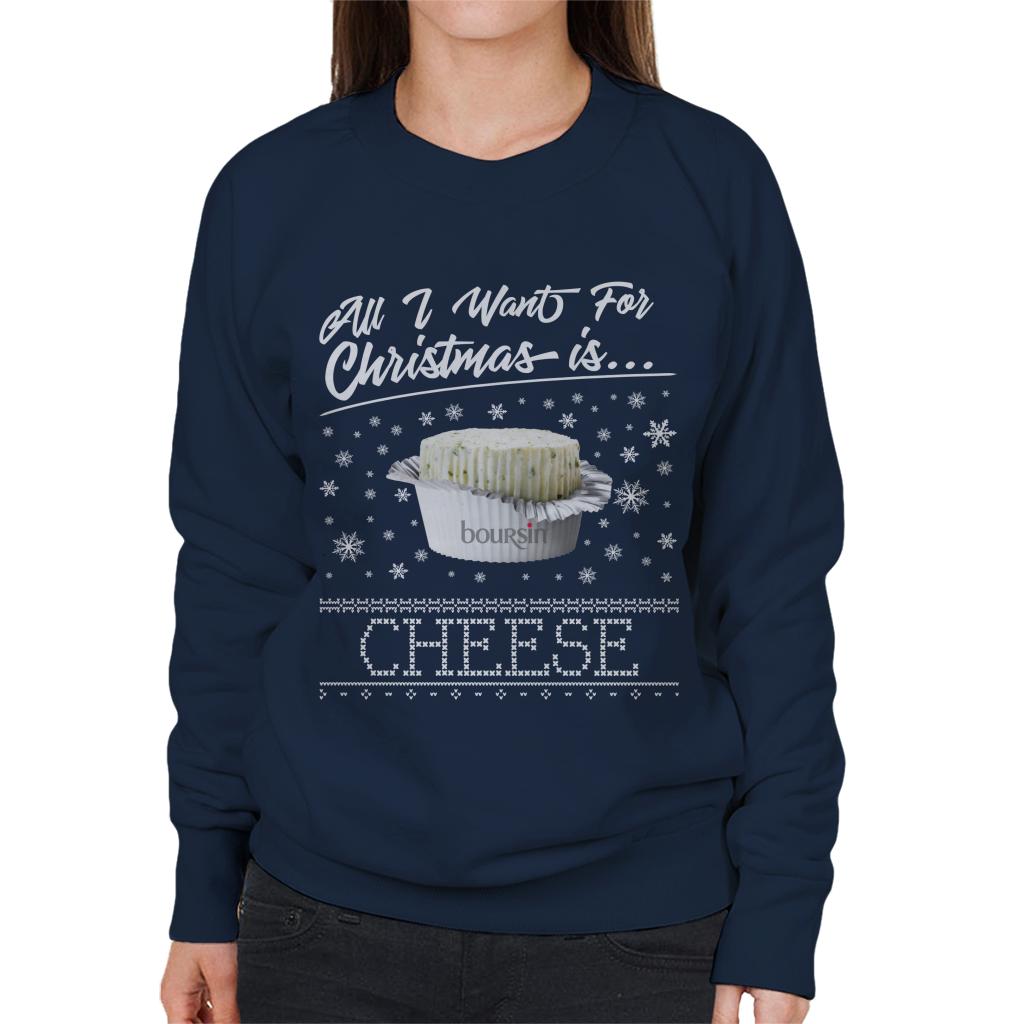 Boursin Christmas All I Want For Is Cheese Women's product image 1