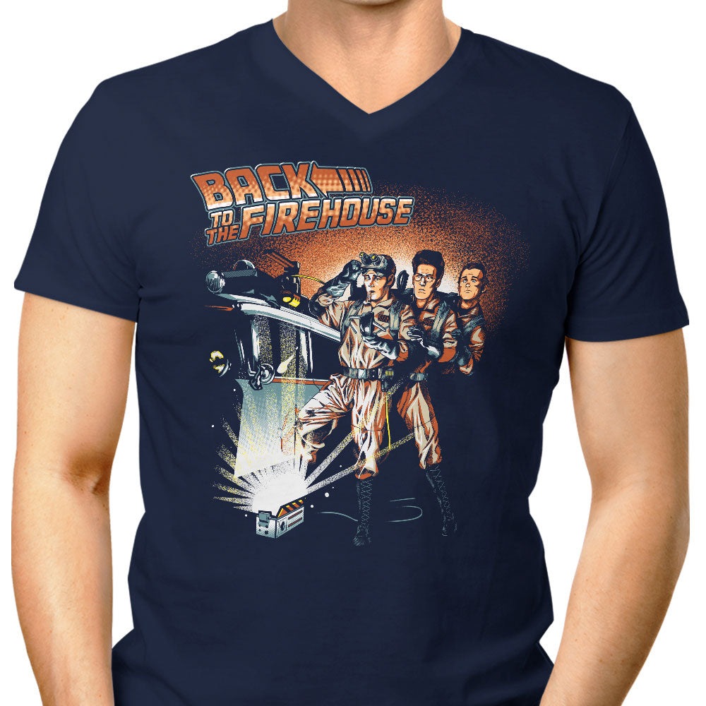 Back to the Firehouse - Men's V-Neck product image 3