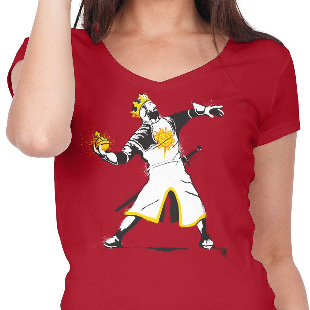 Banksy Python 1-2-5 - Women's V-Neck product image 4